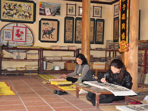 Làng tranh Đông Hồ
